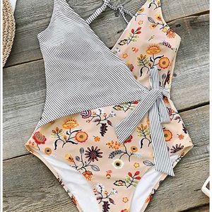 One-Piece Swimsuit Beach Swimwear